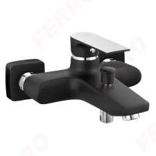 Ferro Algeo Square Black/Chrome - kádcsaptelep, BAQ1BLC csaptelep