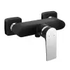Ferro ALGEO SQUARE Black zuhanycsaptelep (BAQ7BLC)