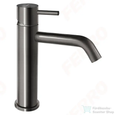 Ferro CIRICULUS mosdócsaptelep, click-clack leeresztővel, gun metal BCK2GM (BCK2GM) csaptelep
