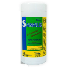  Fertőtlenítő SANALK Plus 100 db törlőkendő dobozos tisztító- és takarítószer, higiénia