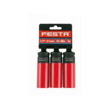 Festa Alufelni dugókulcs 1/2" 21 mm (3 db/cs) dugókulcs