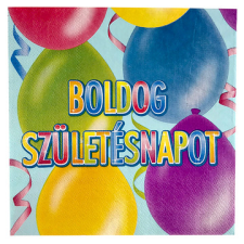 Festa Boldog születésnapot feliratos szalvéta - 20 db-os (446126-R) (446126-R) papírárú, csomagoló és tárolóeszköz