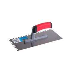 Festa Glettvas fogazott 280*130mm, rozsdamentes, inox, 10*10mm kőműves és burkoló szerszám