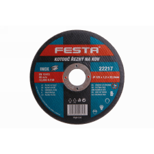 Festa Vágókorong fémre 125 x 1,2 x 22,2 mm inox csiszolókorong és vágókorong