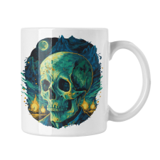  Festett Koponya - Bögre bögrék, csészék