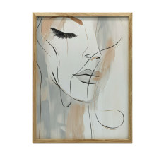 FESTMÉNY VÁSZONRA KERET NÉLKÜL ELEGANCIA ESETVONATOKBAN 50x70 CM grafika, keretezett kép