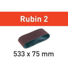 Festool Csiszolószalag Rubin L533x75 P150 RU/10 (499160) barkácsgép tartozék