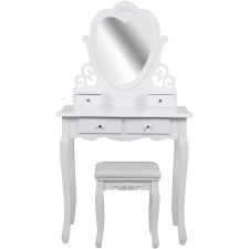  Fésülködő asztal London, fehér bútor