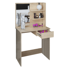  Fésülködőasztal, smink, sonoma tölgy, BELEZA bútor