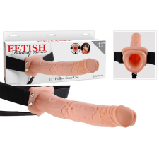 Fetish Fantasy Fetish Strap-on 11 - felcsatolható üreges dildó (natúr) szexjáték