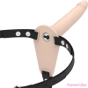 FETISH SUBMISSIVE HARNESS FETISH SUBMISSIVE HAFELCSATOLHATÓS - NATÚR SZILIKON VIBRÁTOR 15 CM