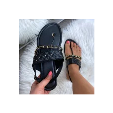 FF Lux Shoes Urban Chain - steppelt, láncos szandál  Méret: 39 női szandál