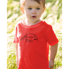  Fiat 500 gyerek póló - Autós gyerek pólók