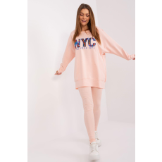 FiatalDivat Atlétaruha szett NYC model 83032 barack felirattal