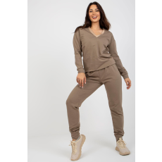 FiatalDivat Atlétaruha szett V-nyakú modellel 01186 bézs