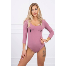 FiatalDivat Body blúz pisztoly nyomtatással modell 9234 ibolyaszínű blúz