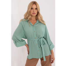 FiatalDivat Ing blúz övvel a deréknál, 69879-es modell, kivi színben blúz