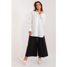 FiatalDivat Oversize ingblúz modell 52913 fehér