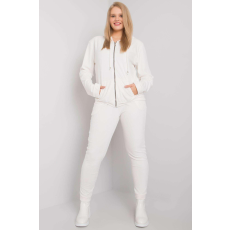 FiatalDivat Oversize velúr tréningruha Michell fehér