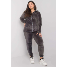 FiatalDivat Oversize velúr tréningruha Michell grafit
