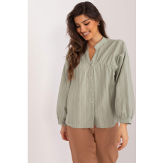 FiatalDivat Pamut ingblúz, 14221-es modell, világos khaki színben