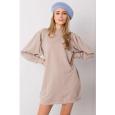 FiatalDivat Pulóver ruha állógallérral Augusta beige