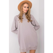 FiatalDivat Pulóver ruha állógallérral Augusta szürke női pulóver, kardigán