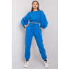 FiatalDivat Royal Blue Constanca Crop Top tréningruha szett
