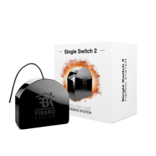 Fibaro relé modul fekete (FGS-213) (FGS-213) okos kiegészítő