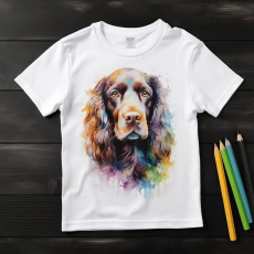  Field Spániel póló (Gyerek)(Színes)