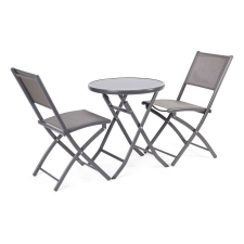 Fieldmann BELLA Balkon Szett - 2 Szék, Kerek Asztal, Összecsukható kerti bútor