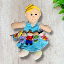 Fiesta Hamupipőke 6 darabos bábkészlet plüssfigura