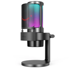 FIFINE AmpliGame A8 RGB Gaming Podcast Stream Mikrofon - Fekete (FA8B) mikrofon