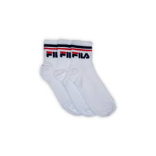 Fila unisex pamut zokni - rövid állású zokni - bordázott szár - 3 pár férfi zokni