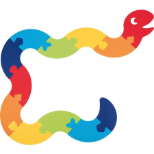 Filc padló puzzle - kígyó puzzle, kirakós