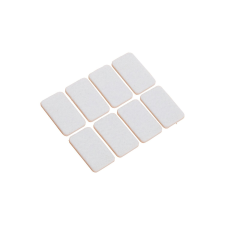 Filcalátét öntapadós 22 mm x 36 mm 8 darab fehér bútor