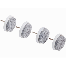 Filckorong szeggel átmérő 24 mm 24 darab fehér bútor