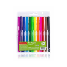  Filctoll 12 db szett 13 cm hosszú filctoll, marker