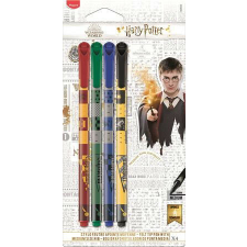 Filctoll készlet, MAPED "Harry Potter Teens", 4 különböző szín filctoll, marker