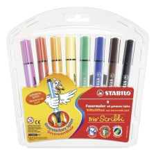  Filctoll STABILO Trio Scribbi 8db-os készlet filctoll, marker