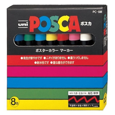  Filctoll UNI Posca PC-5M 8 db/készlet toll