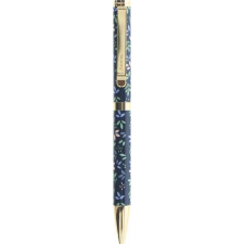 FILOFAX Garden Golyóstoll 1.0 mm arany színű klip sötétkék tolltest fekete toll