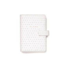 FILOFAX Kalendárium, gyûrûs, betétlapokkal, personal méret, FILOFAX "Moonlight", fehér - NFX022651... gyűrűskönyv
