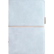 FILOFAX Kalendárium, gyűrűs, betétlapokkal, A5 méret, FILOFAX, "Domino" Soft", pasztellkék gyűrűskönyv