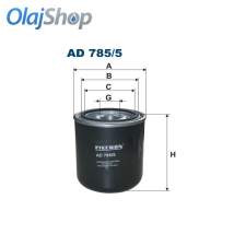 Filtron AD785/5 LÉGSZÁRÍTÓ PATRON nyomtatópatron & toner