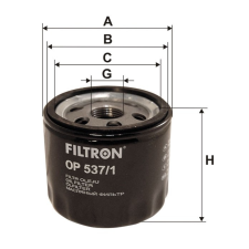 Filtron Filtron OP537/1 olajszűrő olajszűrő