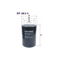 Filtron Filtron Pp 963/1 üzemanyagszűrő üzemanyagszűrő