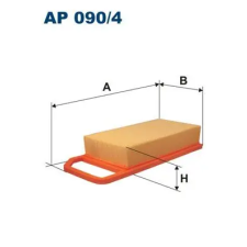 Filtron légszűrő AP 090/4 autóalkatrész