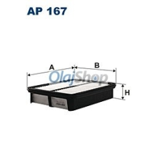 Filtron Légszűrő (AP 167) levegőszűrő