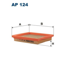 Filtron Légszűrő FILTRON AP 124 levegőszűrő